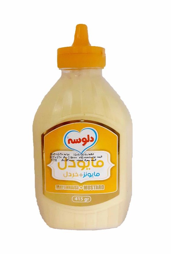دلوسه سس مایودل پت 415گرم